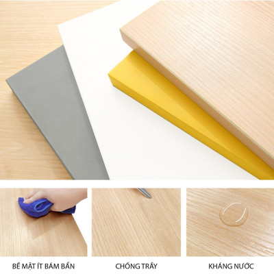 Kệ Tivi Treo Tường Phòng Khách Hiện Đại Gồm Khối Zic Zac Và 4 Ô Vuông SIB Decor BST89