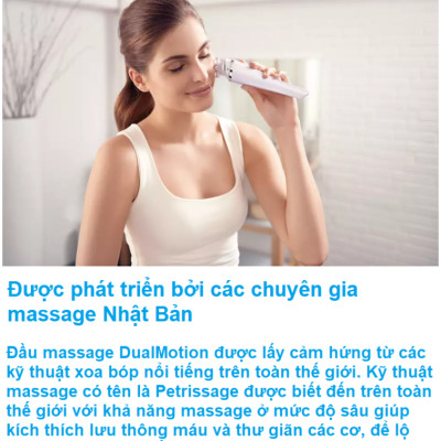 Máy rửa mặt và massage mặt Philips VisaPure Advanced SC5340 Thương Hiệu Hà Lan Cao Cấp - HÀNG NHẬP KHẨU