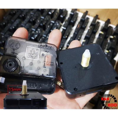 Bộ Linh Kiện Lắp Đồng Hồ Treo Tường 04 Món – Máy Trôi + Máy Lắc + Kim + Cây Lắc Decor