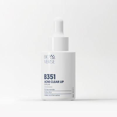 Tinh chất Bioverse hỗ trợ giảm mụn B351 Acne Clear up Serum 30ml