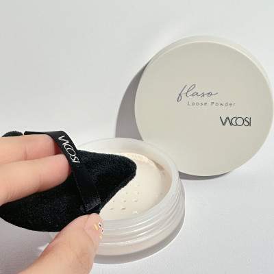 Bông phấn khô tam giác VACOSI ANGLED BLACK PUFF - BP52