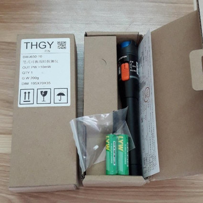 Bút soi cáp Quang 10km BWJ650 +Tặng bao đựng và 1 đầu sứ