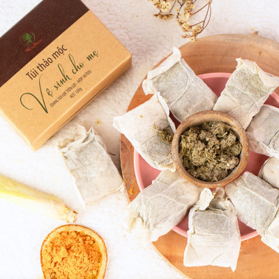 Combo 2 Hộp Thảo Mộc Vệ Sinh Cho Mẹ Wonmom (10 Túi/Hộp )