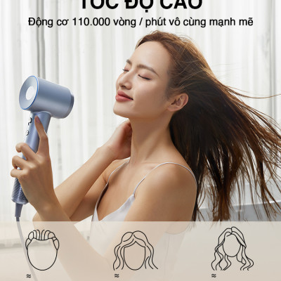 Máy sấy tóc ion âm tốc độ cao Laifen - phiên bản LF03