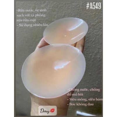 Miếng dán ngực silicon siêu bám_Dán ti tàng hình loại xịn