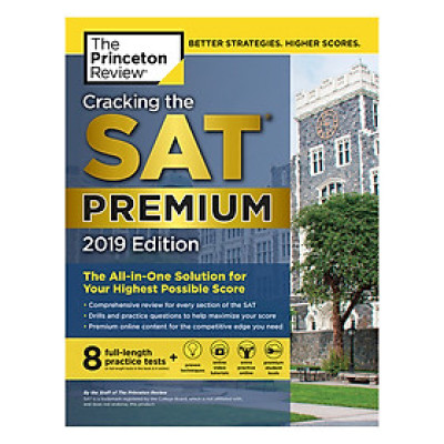 Cracking The Sat Premium 2019 Edition