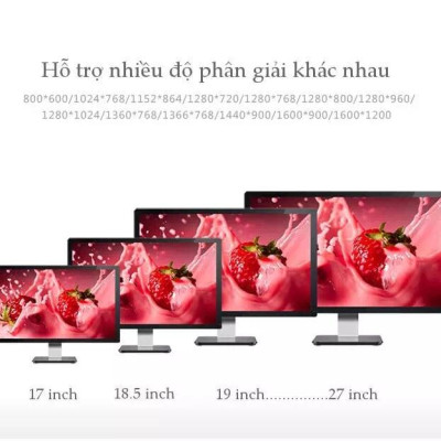 Ugreen UG11631VG101TK 3M màu Đen Cáp tín hiệu 2 đầu VGA - HÀNG CHÍNH HÃNG