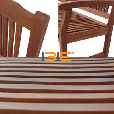 Ghế Băng Tikus Có Tay IBIE NC1023 (150 x 63 x 88 cm) - Nâu