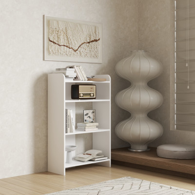 [Happy Home Furniture] CATY , Kệ sách 4 tầng ,  70cm x 30cm x 110cm (DxRxC), KSA_031