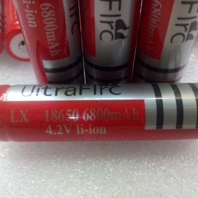 Pin sạc 4.2V 18650 đầu lồi,dung lượng 6800mAh dùng cho Sạc Dự Phòng, Đèn Pin, Micro Karaoke, Quạt Mini, Đồ Chơi, Cell Laptop, Đèn Pin, Mic, Đèn Laze và các thiết bị điện tử khác - Hàng chính hãng