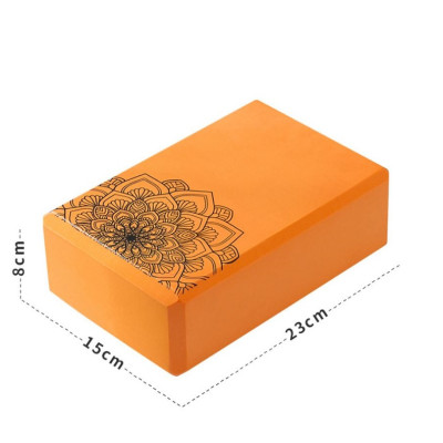 Gạch Tập Yoga,Gối Yoga Họa Tiết Chính Hãng Cao Cấp (Chọn Màu)