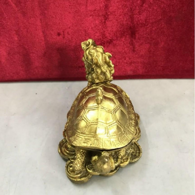 Long quy mở nắp lưng bằng đồng MS23