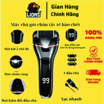 Dụng Cụ Chà Gót Chân, Mài Gót Chân, Tẩy Da Chết Cao Cấp - Có Tích Điện, Tặng Kèm 3 Đầu Mài Thạch Anh 2 Chế Độ Mịn Da Quà Tặng Phụ Kiện 10 Món Cho Tiệm Nail Cá Nhân Nam Nữ Tại Nhà - Giao Màu Ngẫu Nhiên