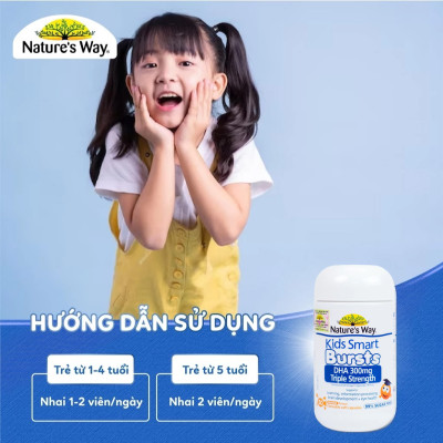 Viên Nhai DHA Cho Bé Nature