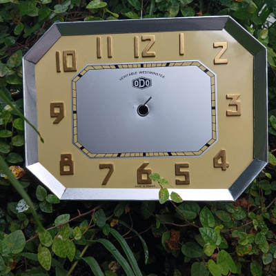 Mặt số nhôm đồng hồ Odo, mặt bát giác ngang Kankoo Clock phiên bản mới nhôm dày 5 dem- Có bán kèm viền