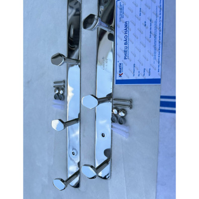 Móc Áo Kibath Hình Kim Cương Dài 50cm và 60cm Inox 304 KB-422