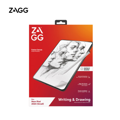 Miếng dán màn hình ZAGG Fusion Canvas dành cho iPad 2024  Air 11 inch/ Pro 11 inch/Air 13 inch/Pro 13 inch  hỗ trợ tối ưu cho pencil - Hàng chính hãng