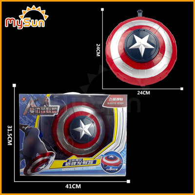Khiên Captain America đội trưởng Mỹ đồ chơi cho trẻ em khiêng anh hùng siêu nhân chong chóng quay