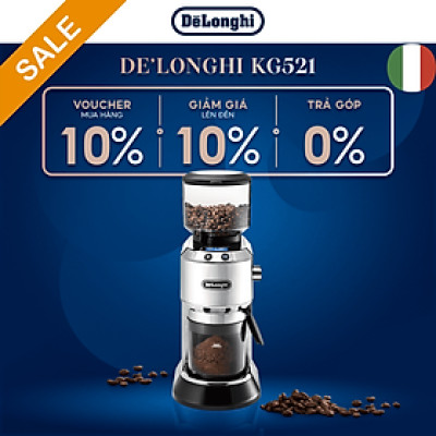 [Hàng chính hãng] Máy xay cà phê DeLonghi Dedica KG521.M