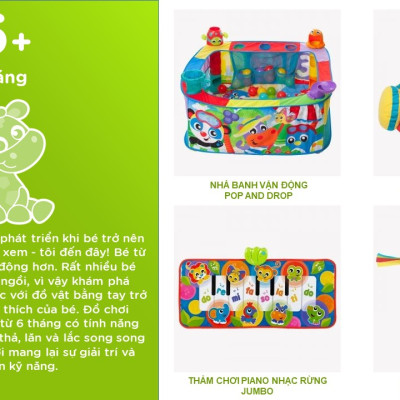 Thảm chơi đường hầm Playgro Honey Bee Bear Activity Tunnel Gym, cho bé sơ sinh đến 24 tháng