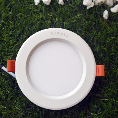 Đèn LED âm trần siêu mỏng LEDGOES 18W lỗ khoét 205mm