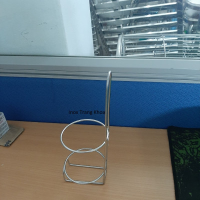 Giá  inox để chai, lọ sát khuẩn