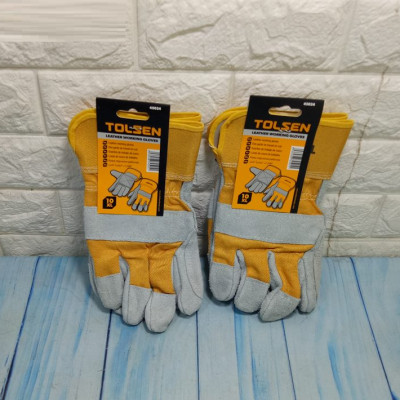 BAO TAY VẢI DÀY DÀI ( CÔNG NGHIỆP ) 10 (XL)  TOLSEN 45024 - HÀNG CHÍNH HÃNG