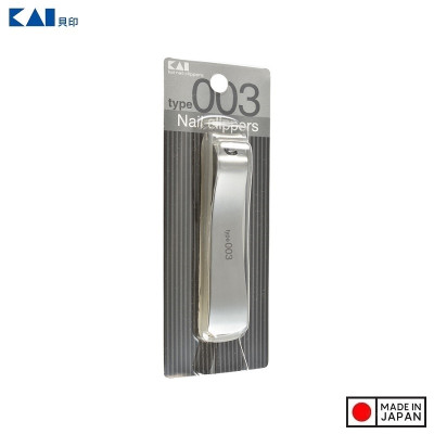 Bấm móng tay cao cấp KAI Type 003, làm từ hợp kim thép cao cấp không gỉ, đã qua quá trình tôi luyện nhất định cho khả năng sắc bén và bền bỉ - nội địa Nhật Bản