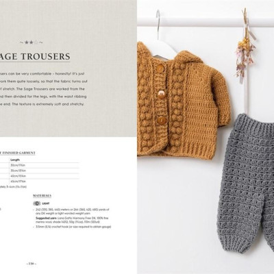 Sách - Timeless Textured Baby Crochet : 20 heirloom crochet patterns for babies an by Vita Apala (UK edition, paperback)