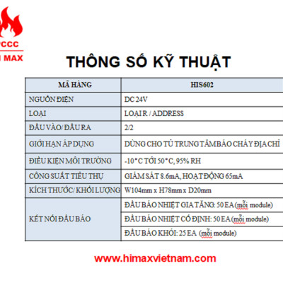 Module 2/2 hi max HIS602 FS