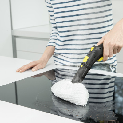 Combo máy làm sạch bằng hơi nước Karcher SC 2 EasyFix và thanh giặt hơi nước