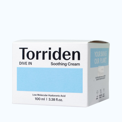 Torriden DIVE IN Soothing Kem dưỡng da giúp dưỡng ẩm, làm dịu da 100ml