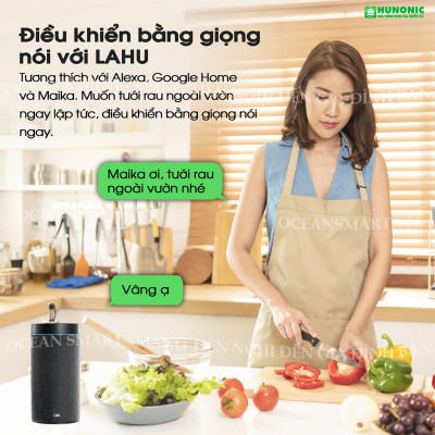 Công Tắc Wifi Lahu, Công Tắc Thông Minh Hẹn Giờ Không Cần Internet RTC HUNONIC, Công Suất Lên Đến 4000W - LAHU