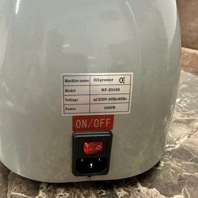 Máy ép dầu thực vật nóng và lạnh thương hiệu Anh Quốc cao cấp Aosida WF-ZN168 - Hàng Nhập Khẩu