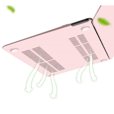 Ốp case dành cho macbook kèm tấm phủ bàn phím - Hàng chính hãng