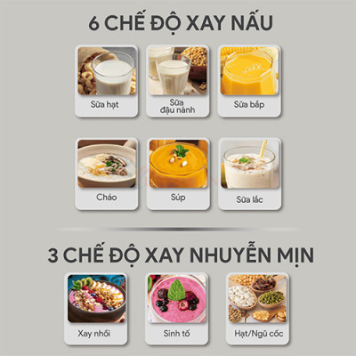 Máy xay nấu đa năng Bluestone BLB-6033 - Hàng chính hãng