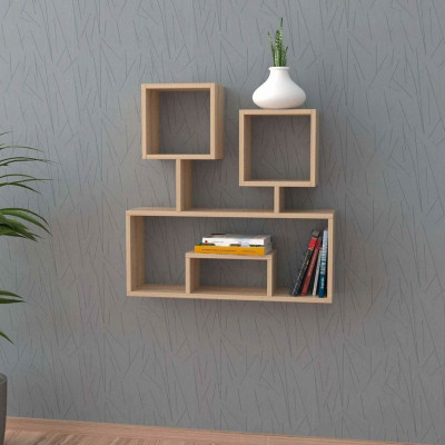 Kệ sách mini treo tường SMLIFE Wolfmon