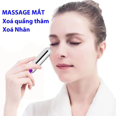 Massage Mắt Chiếc Bút Chống Thâm Quầng, Chống Đau Mỏi Mắt Thư Giãn Mini Đa Công Dụng (Hàng Chính Hãng)