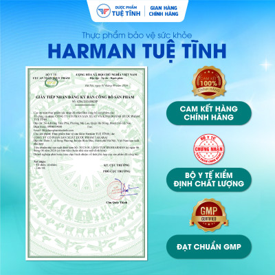 [Combo Mua 5 Tặng 1] Siro An Thần Ngủ Ngon Harman Tuệ Tĩnh - Giảm Lo Âu, Giúp Dễ Ngủ, Ngủ Sâu Giấc