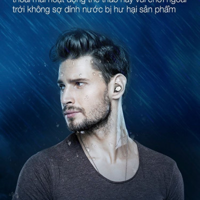 Tai Nghe Bluetooth Không Dây Lanith 5.0 TWS F9 - Tai Nghe Airpord Cao Cấp - Tai Nghe Bluetooth Nhét Tai Kiểu Dáng Độc Đáo, Nhỏ Gọn - Âm Thanh Mềm Mượt, Thoải Mái, Không Làm Nhức Tai - Hàng Nhập Khẩu - TAI000F9B