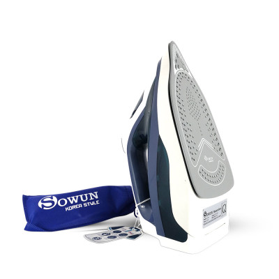 icon video play     icon arrow left boldicon arrow right bold Chia sẻ:  0 Bàn Là Hơi Nước CHÍNH HÃNG SOWUN SW408, Mặt Đế Ceramic Siêu Bền, Chế Độ Phun Hơi Nước Thẳng Đứng