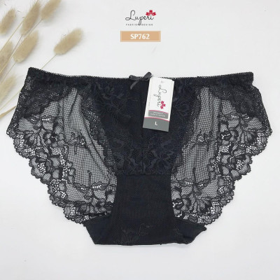Quần Lót Nữ Ren Cạp Vừa Cao Cấp LUPERI LU3QL762 Kháng Khuẩn Khử Mùi Co Giãn Tốt Không Xù