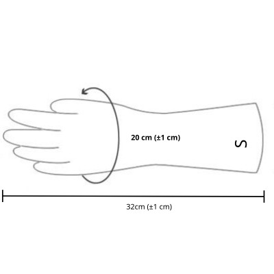 [Mua 3 Tặng 2] Bộ 3 Đôi Găng Tay Cao Su Ngọc Trai Size S