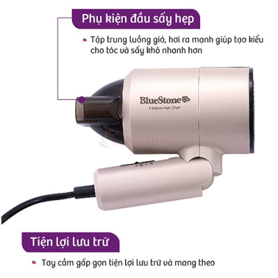 Máy sấy tóc Bluestone HDB-1827 - Hàng chính hãng