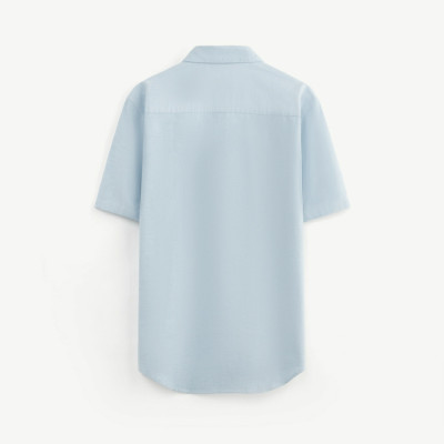 Áo sơ mi nam ROUTINE ngắn tay. chất liệu oxford Fitted - 10S24SHS002CR3 | ROUTINE CÀ MAU