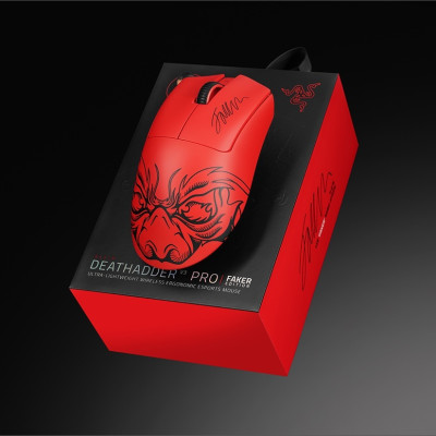 [Mới, hàng chính hãng] Chuột không dây Razer DeathAdder V3 Pro-Faker Edition_Bảo hành 24 tháng