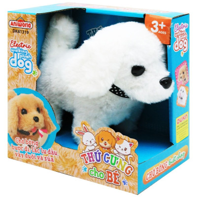 Đồ Chơi DUKA: Thú Cưng Cho Bé - Chó Bông Biết Chạy - DK81319 (3 Màu Ngẫu Nhiên)