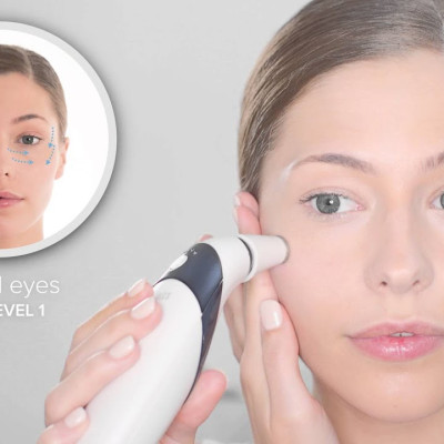 Máy siêu mài mòn kim cương cầm tay USA công nghệ Microdermabrasion, trẻ hóa da HoMedics MDA-100 nhập khẩu USA 