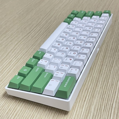 Bộ Keycap Xanh Matcha PBT Profile (12 nút ) for GM610 - Hàng Chính Hãng 