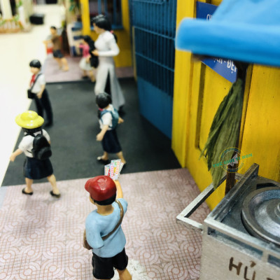 MÔ HÌNH TỰ LẮP RÁP DIY SÀI GÒN THU NHỎ - HỒI ỨC MÁI TRƯỜNG XƯA - GP02